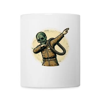 Dabbing Zombie Funny Dabbing Design Halloween - Mug - white - Front