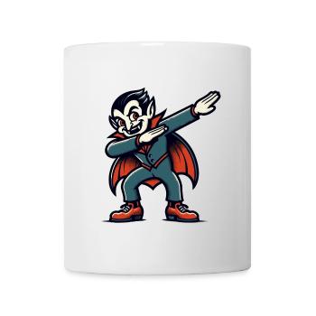 Dabbing Vampire Drôle Dabbing Design Halloween - Mug blanc - blanc - Devant