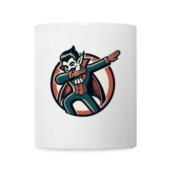 Dabbing vampire Drôle Dabbing Design - Mug blanc - blanc - Devant