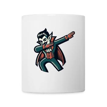 Dabbing vampire Drôle Dabbing Design - Mug blanc - blanc - Devant