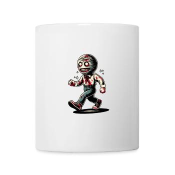Retro Vintage Stil Halloween Zombie Liebhaber Deko - Tasse - Weiß - Vorne