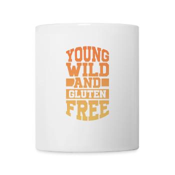 Young Wild And Gluten Free - Mug - white - Front