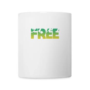 Design amusant sans gluten - Mug blanc - blanc - Devant