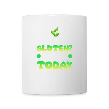 Today there is no gluten - Mug - white - Front