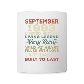Anniversaire Septembre 1993 Edition Limitée Original - Mug blanc - blanc - Devant