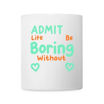 Lustiger Sarkasmus Humor - Tasse - Weiß - Vorne