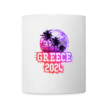 Greece 2024 Palm Trees - Mug - white - Front