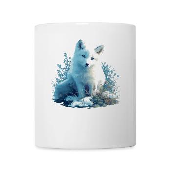 Arctic Fox Polarfüchse Polarfuchs - Mug - white - Front