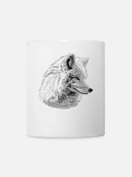 Arctic Fox Polarfüchse Polarfuchs - Tasse - Weiß