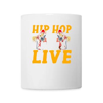 Le hip-hop, c’est ma vie - Mug blanc - blanc - Devant