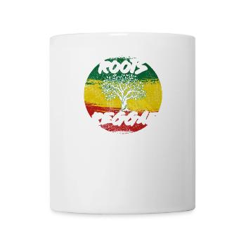 Rastafari Music Vibes Only Rasta Jamaica Reggae - Mug - white - Front