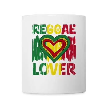 Rastafari Music Vibes Only Rasta Jamaica Reggae - Mug - white - Front