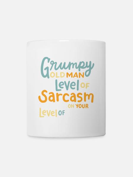 Sarkasmus sarkastischer Spruch - Tasse - Weiß