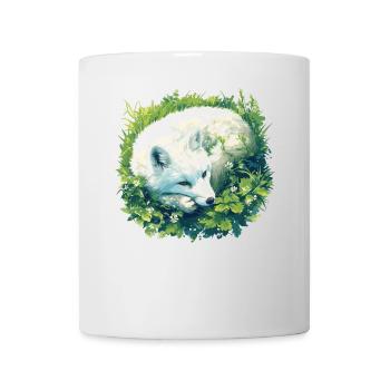 Arctic Fox Polarfüchse Polarfuchs - Mug - white - Front