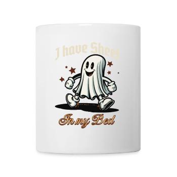 Halloween Kostüm Lustiger Geister Spruch - Tasse - Weiß - Vorne
