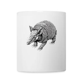 Armadillo Gürteltiere Gürteltier - Tasse - Weiß - Vorne