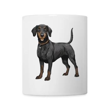 Dachshund Dackel - Tasse - Weiß - Vorne
