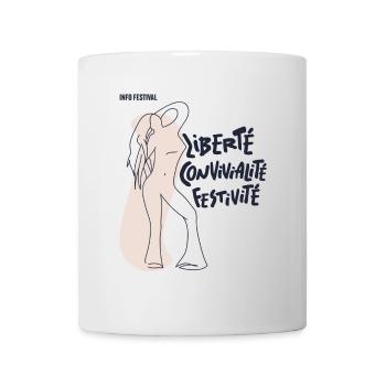 Feel Free Girl - Mug - white - Front
