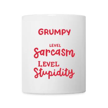 Sarkasmus sarkastischer Spruch - Tasse - Weiß - Vorne