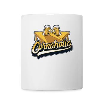Cornaholic Spielbretter Sitzsack Professional - Tasse - Weiß - Vorne