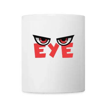 Ich habe ein Auge auf dich geworfen - Tasse - Weiß - Vorne