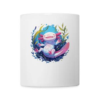 Axolotl - Mug blanc - blanc - Devant
