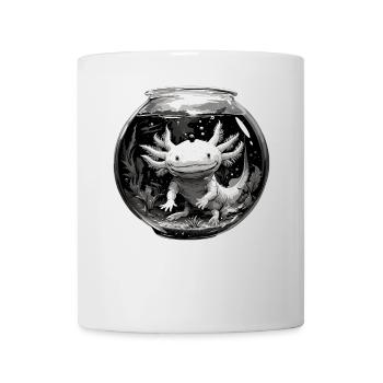Axolotl - Mug blanc - blanc - Devant