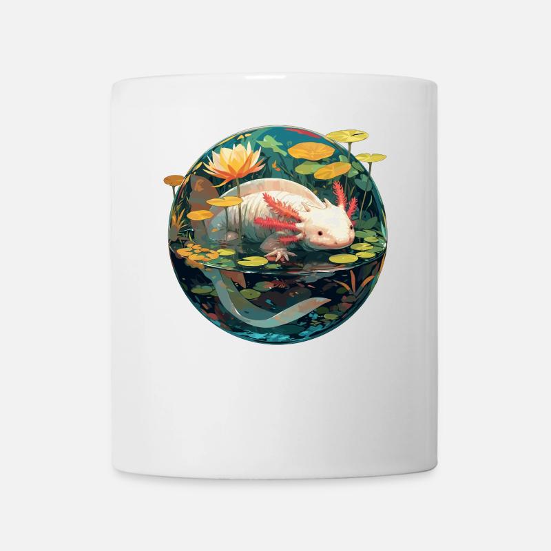 Axolotl - Mug blanc - blanc