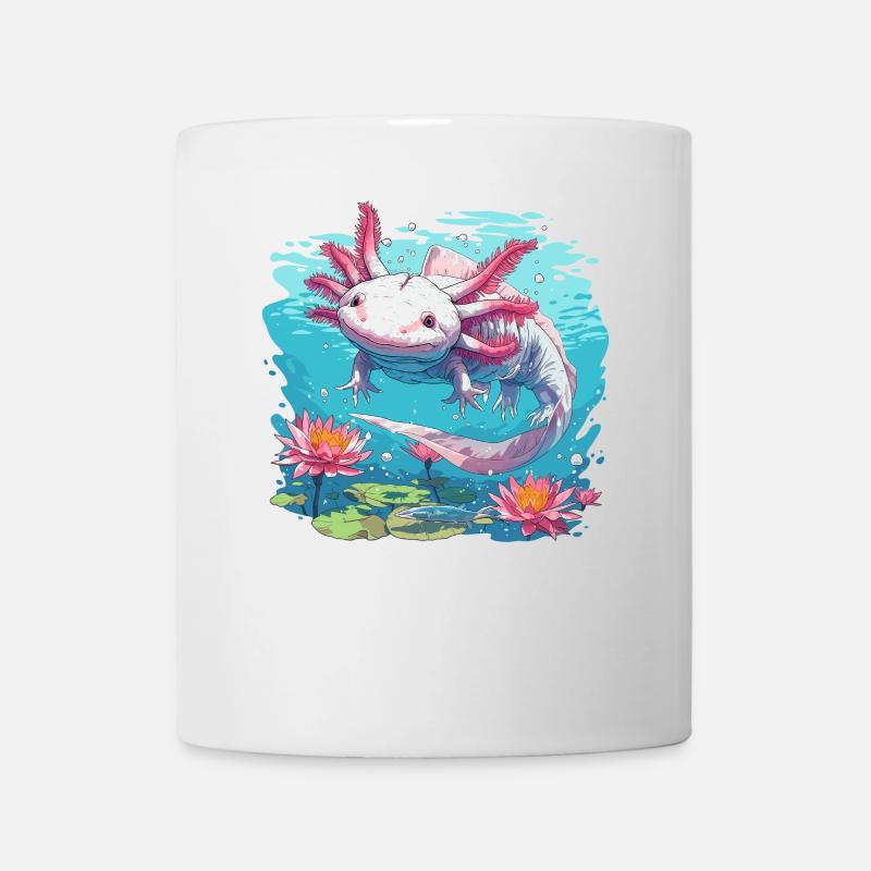 Axolotl - Mug blanc - blanc