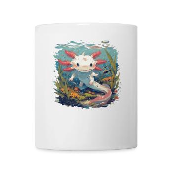 Axolotl - Mug blanc - blanc - Devant
