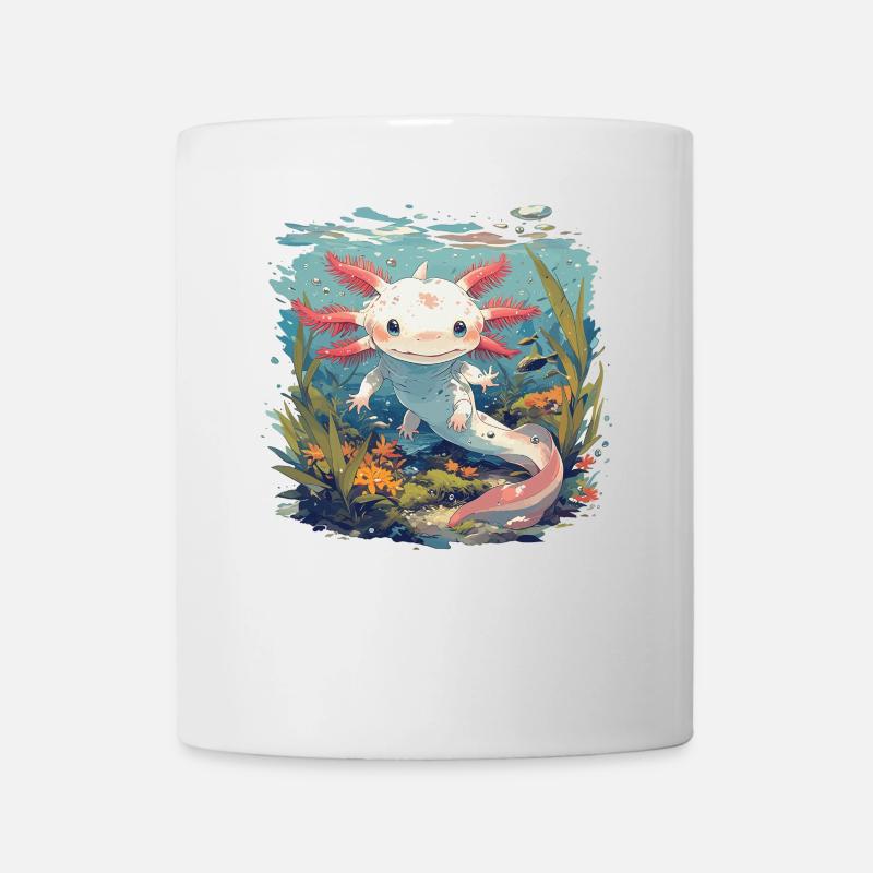 Axolotl - Mug blanc - blanc