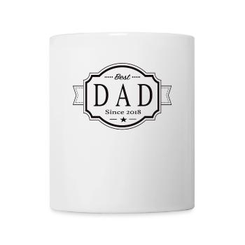 Best dad since 2018 - Mug - white - Front