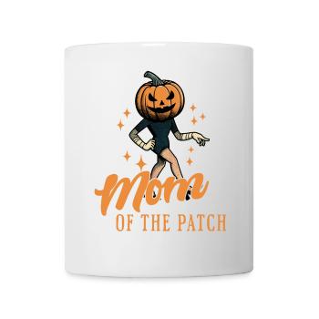 Maman du champ de citrouilles drôle disant Halloween - Mug blanc - blanc - Devant