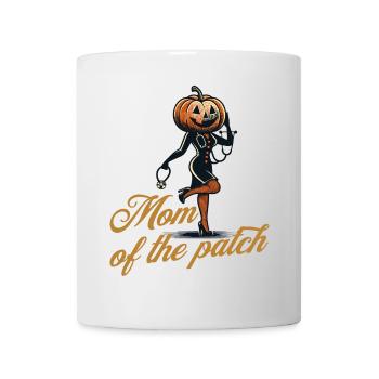 Mom Of The Pumpkin Field Funny Saying Halloween - Mug - white - Front