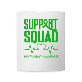 Escouade de soutien en santé mentale - Mug blanc - blanc - Devant