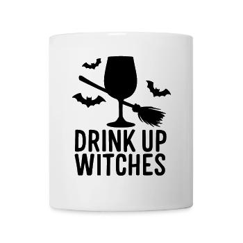 Halloween Witches Saying Drink Up Witches - Mug - white - Front