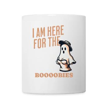 Lustiger Geister Spruch Für Die Boobies - Tasse - Weiß - Vorne