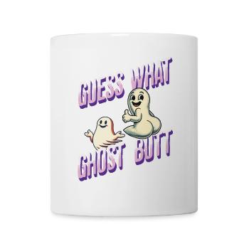 Halloween Costume Ghosts Butt Funny Saying - Mug - white - Front