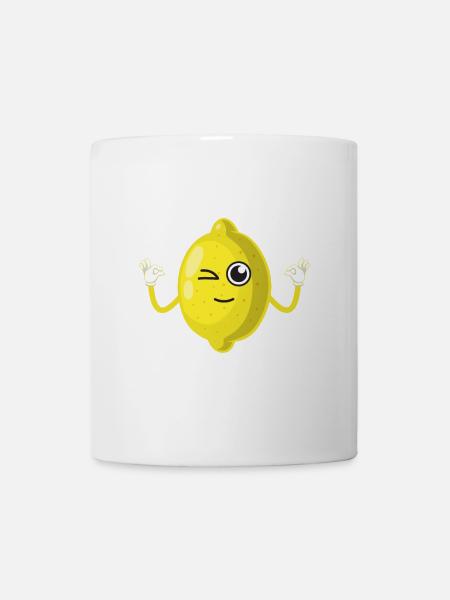 Squeeze The Day - Tasse - Weiß