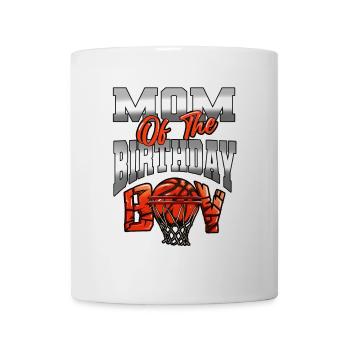 Basketball Birthday Boy Basketballverein Ball - Tasse - Weiß - Vorne