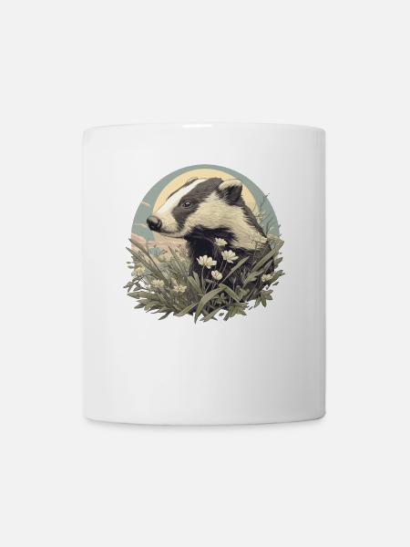 Blaireau Dachse Dachs - Mug blanc - blanc