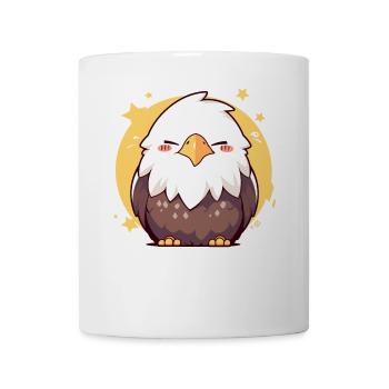 Pygargue à tête blanche Weißkopfseeadler - Mug blanc - blanc - Devant
