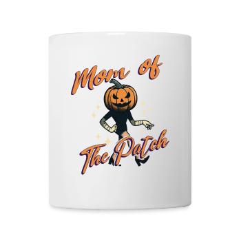 Maman du champ de citrouilles drôle de dicton à Halloween - Mug blanc - blanc - Devant