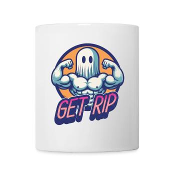Halloween Kostüm Lustiger Geister Spruch - Tasse - Weiß - Vorne