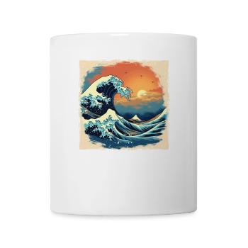 années 70 années 80 hawaïen Islande Palm Beach - Grand - Mug blanc - blanc - Devant