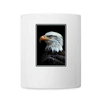 Pygargue à tête blanche Weißkopfseeadler - Mug blanc - blanc - Devant