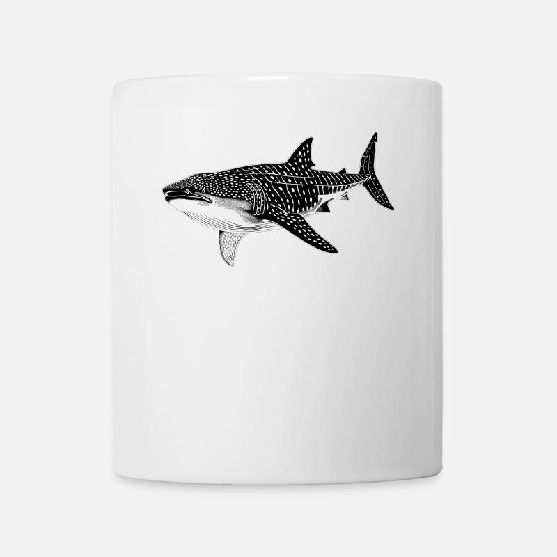 requin-baleine Requin-baleine requin-baleine - Mug blanc - blanc