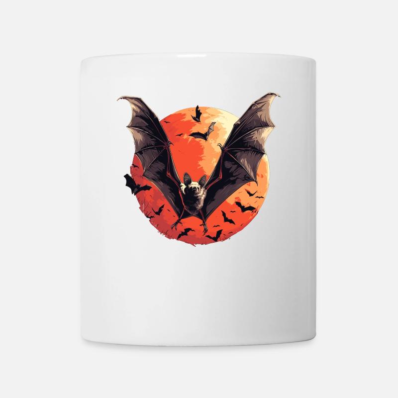 Bat Fledermäuse Fledermaus - Tasse - Weiß