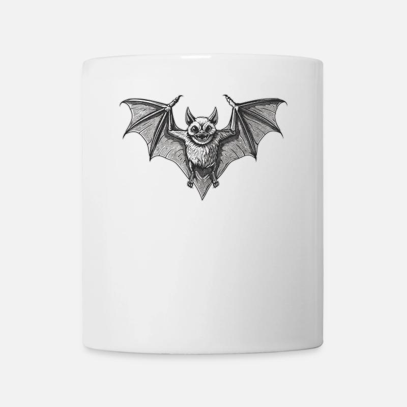 Bat Fledermäuse Fledermaus - Tasse - Weiß