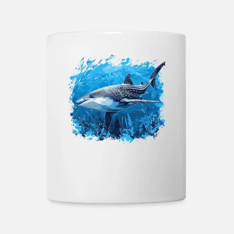 requin-baleine Requin-baleine requin-baleine - Mug blanc - blanc